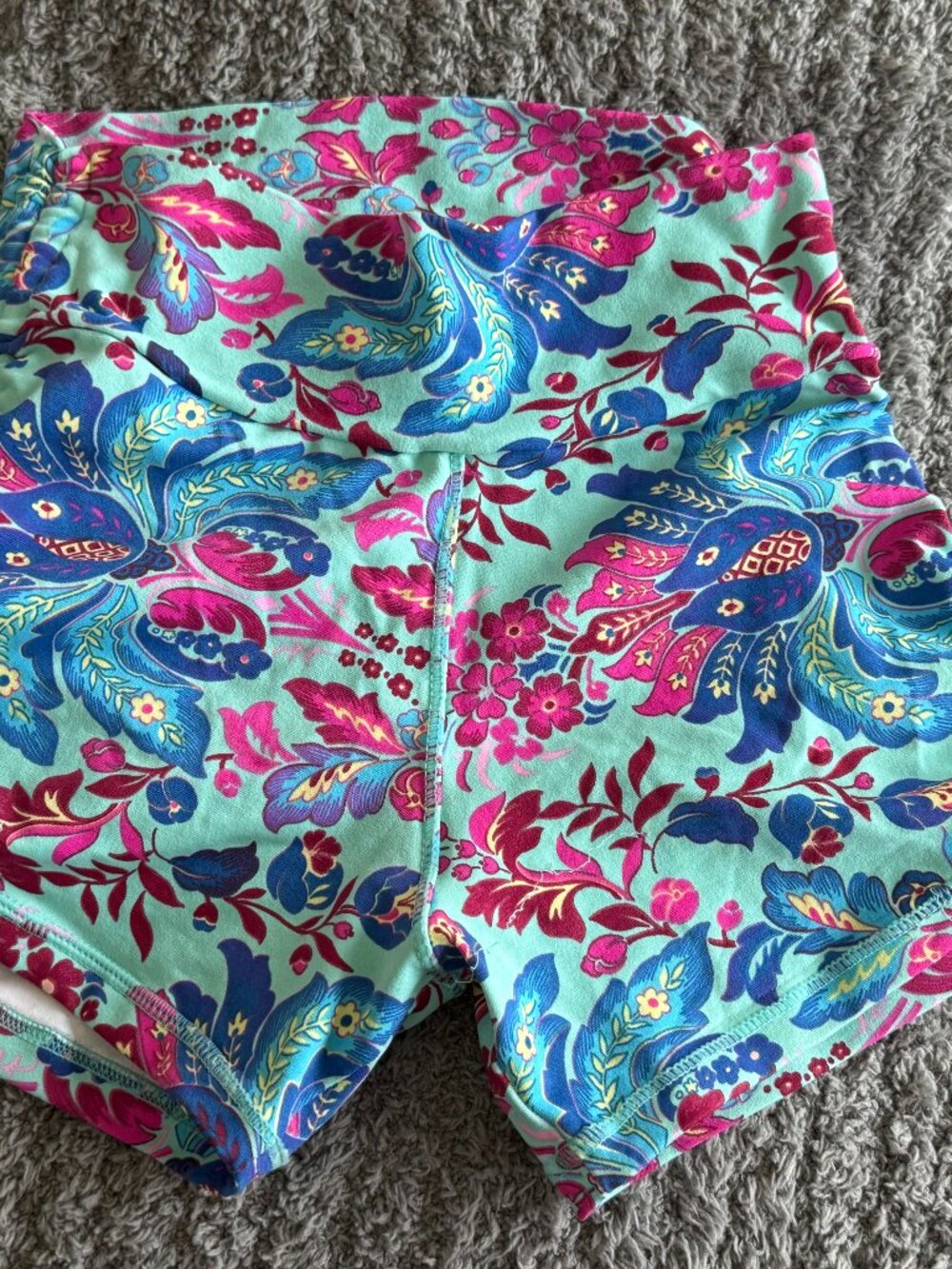 Liquido floral booty shorts size medium